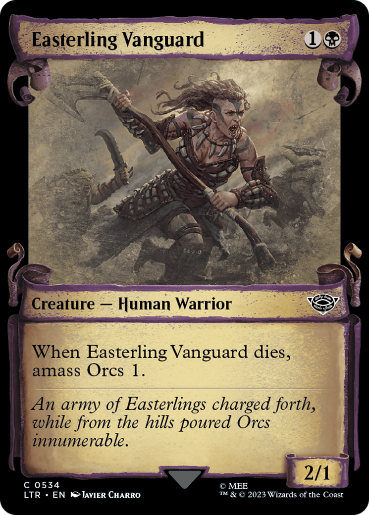 Easterling Vanguard [The Lord of the Rings: Tales of Middle-Earth Showcase Scrolls] | Odin's Place
