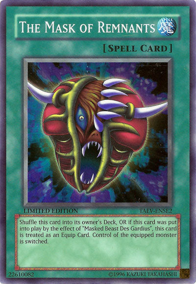 The Mask of Remnants [TAEV-ENSE2] Super Rare | Odin's Place