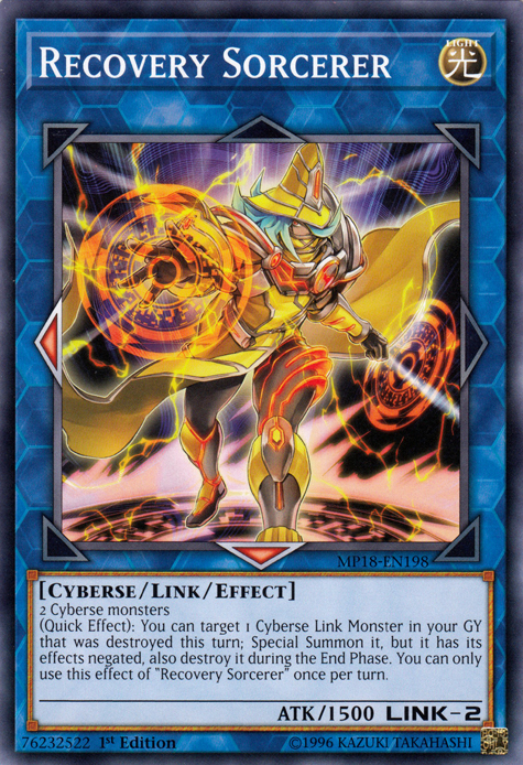 Recovery Sorcerer [MP18-EN198] Common | Odin's Place