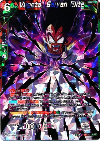 Vegeta, Saiyan Elite (BT7-114) [Assault of the Saiyans] | Odin's Place