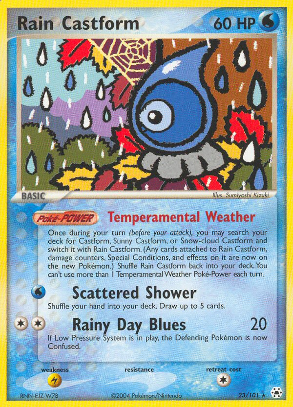 Rain Castform (23/101) [EX: Hidden Legends] | Odin's Place