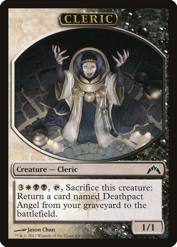 Cleric Token (4) [Gatecrash Tokens] | Odin's Place
