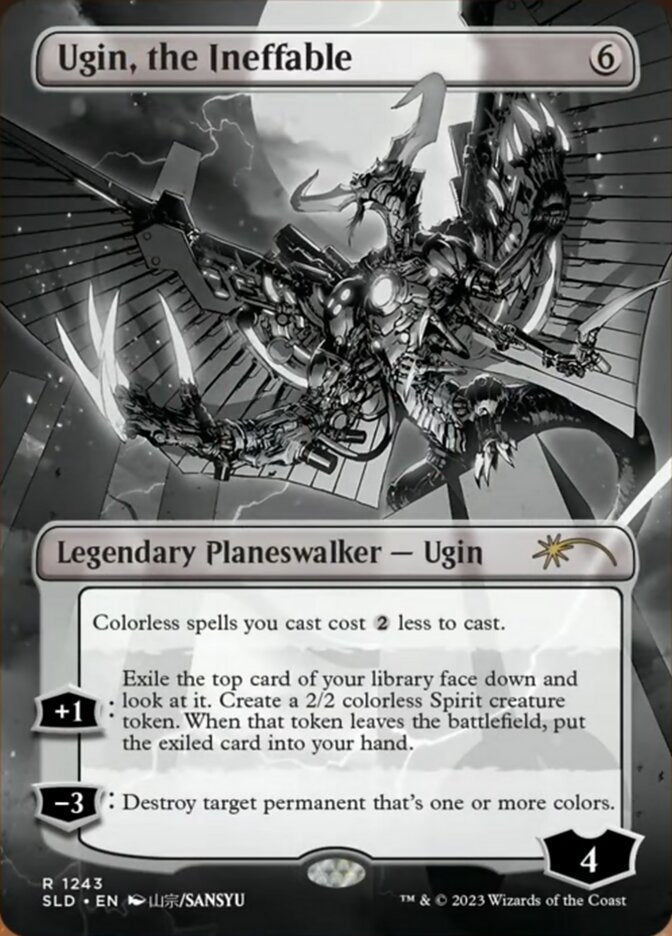 Ugin, the Ineffable (Borderless) [Secret Lair Drop Series] | Odin's Place