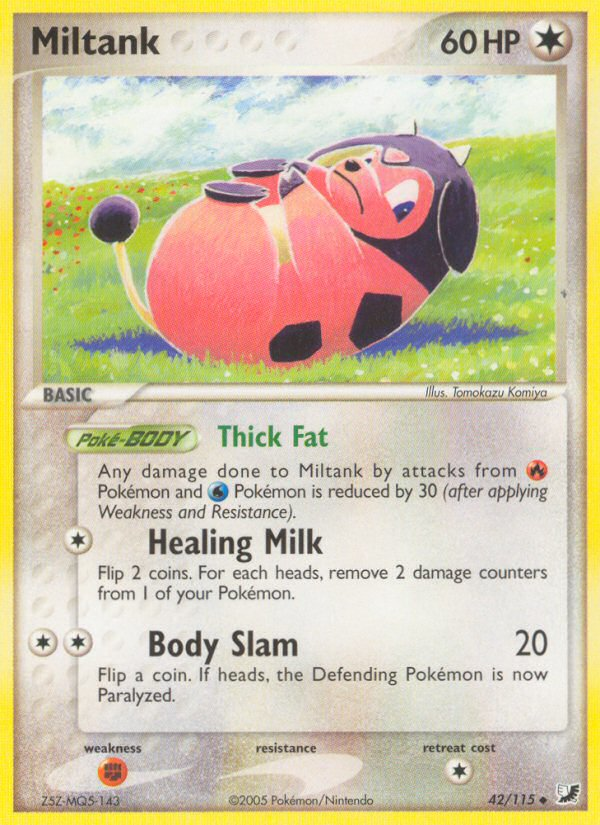 Miltank (42/115) [EX: Unseen Forces] | Odin's Place