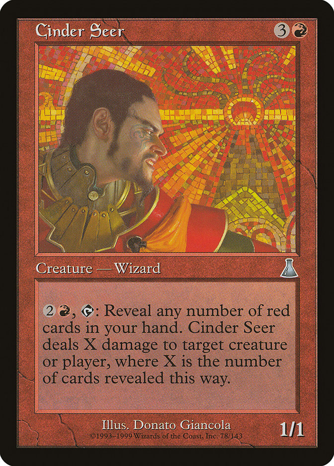 Cinder Seer (78) [Urza's Destiny] | Odin's Place