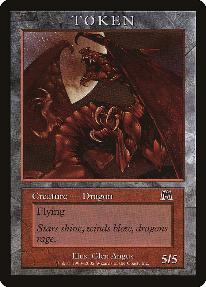 Dragon Token (7) [Magic Player Rewards 2002] | Odin's Place