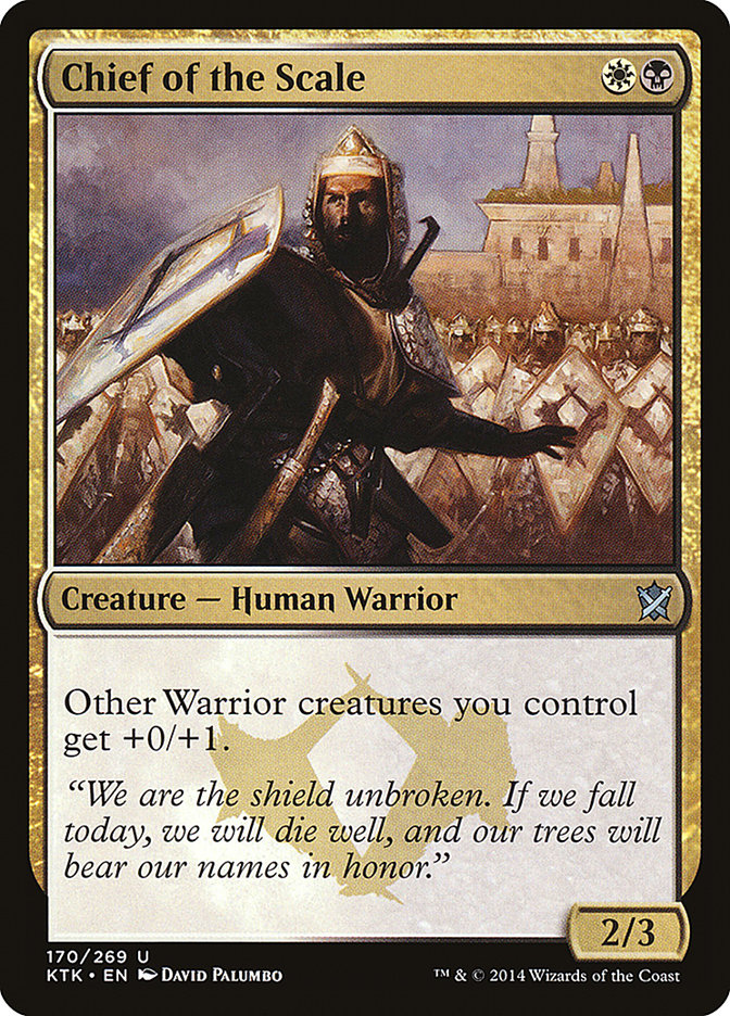 Chief of the Scale (170) [Khans of Tarkir] | Odin's Place