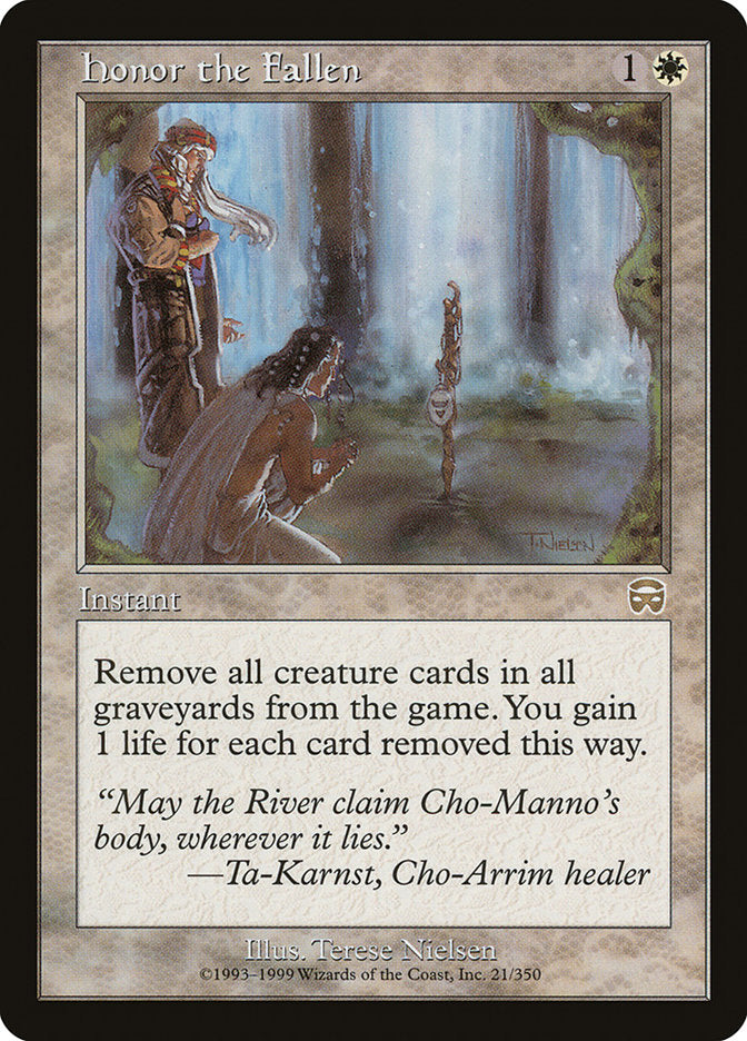 Honor the Fallen (21) [Mercadian Masques] | Odin's Place