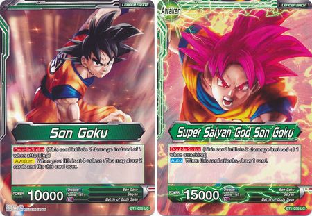 Son Goku // Super Saiyan God Son Goku (BT1-056) [Galactic Battle] | Odin's Place