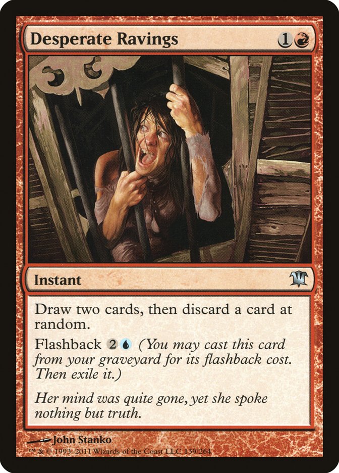 Desperate Ravings (139) [Innistrad] | Odin's Place