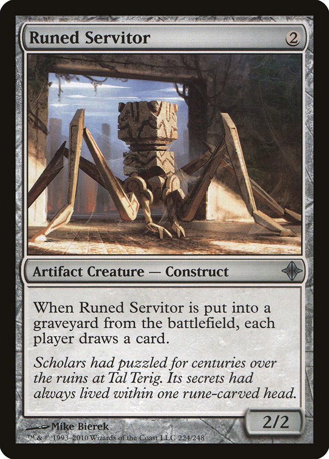Runed Servitor (224) [Rise of the Eldrazi] | Odin's Place