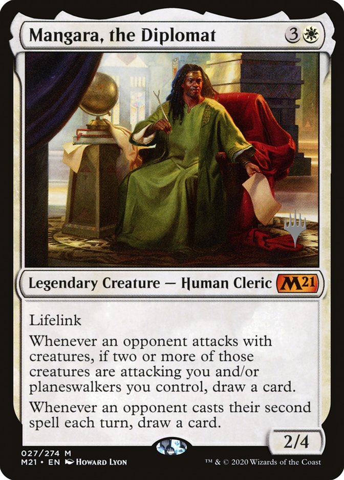 Mangara, the Diplomat (Promo Pack) [Core Set 2021 Promos] | Odin's Place