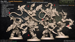 Dragon's Lair Printed Mini: Dumlok Flameseekers Set | Odin's Place