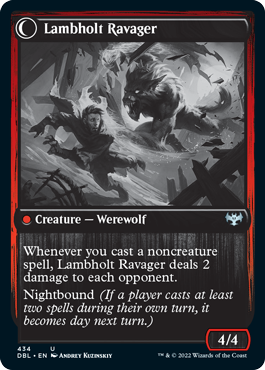Lambholt Raconteur // Lambholt Ravager [Innistrad: Double Feature] | Odin's Place