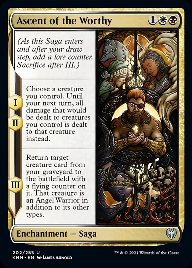 Ascent of the Worthy [Kaldheim] | Odin's Place