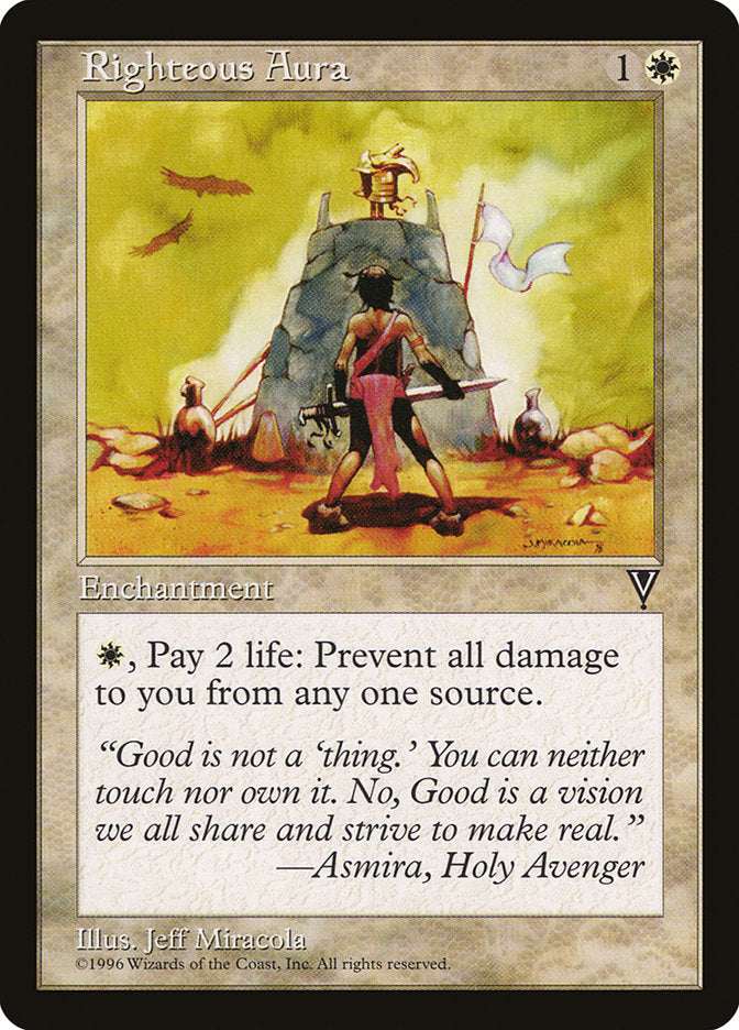 Righteous Aura (20) [Visions] | Odin's Place