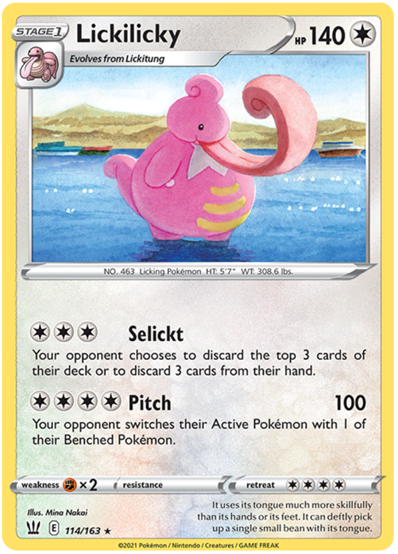 Lickilicky (114/163) [Sword & Shield: Battle Styles] | Odin's Place