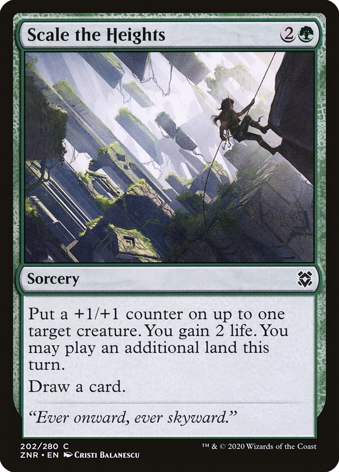 Scale the Heights [Zendikar Rising] | Odin's Place