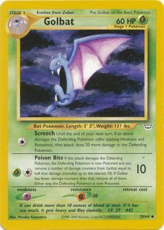 Golbat (29/64) [Neo Revelation Unlimited] | Odin's Place
