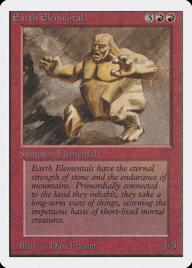 Earth Elemental (145) [Unlimited Edition] | Odin's Place