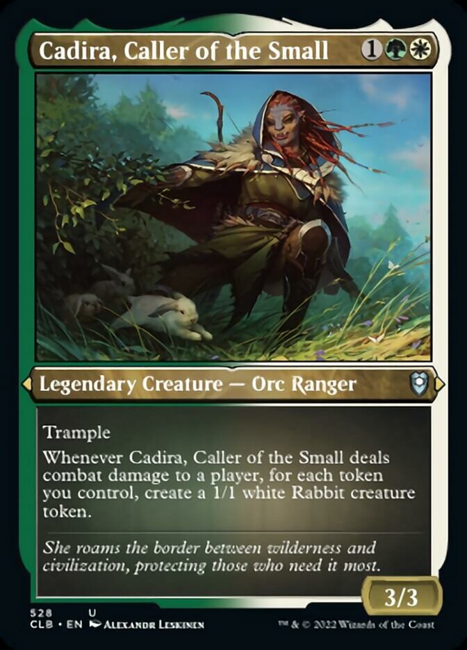 Cadira, Caller of the Small (Foil Etched) [Commander Legends: Battle for Baldur's Gate] | Odin's Place
