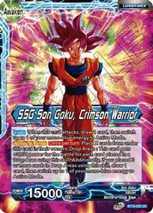 Son Goku // SSG Son Goku, Crimson Warrior (BT16-020) [Realm of the Gods] | Odin's Place
