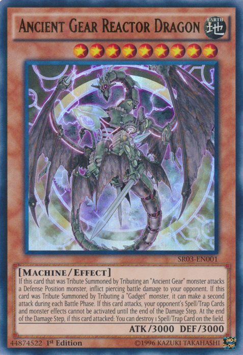 Ancient Gear Reactor Dragon [SR03-EN001] Ultra Rare | Odin's Place