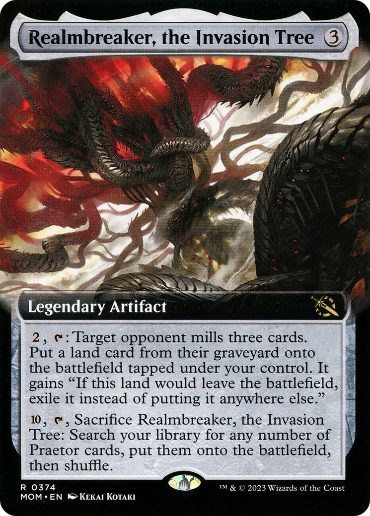 Realmbreaker, the Invasion Tree (Extended Art) [March of the Machine] | Odin's Place