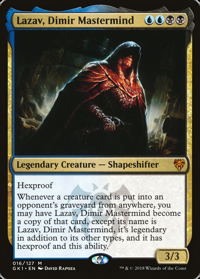 Lazav, Dimir Mastermind (16) [Guilds of Ravnica Guild Kit] | Odin's Place