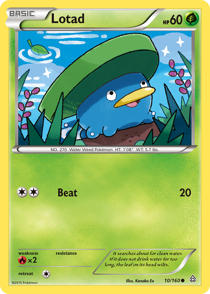 Lotad (10/160) [XY: Primal Clash] | Odin's Place