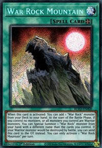 War Rock Mountain [BLVO-EN000] Secret Rare | Odin's Place