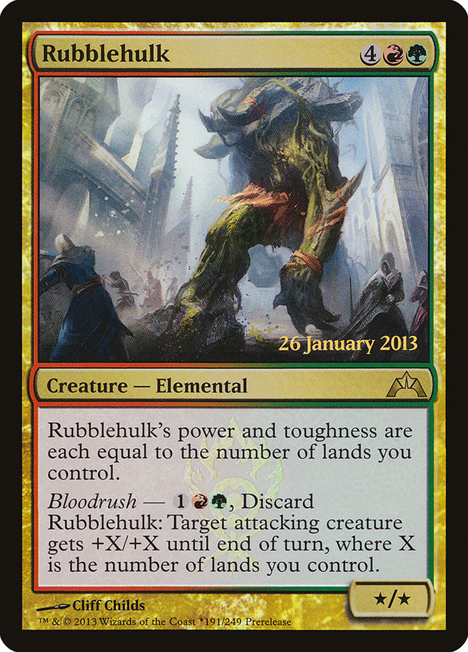 Rubblehulk (191) [Gatecrash Prerelease Promos] | Odin's Place