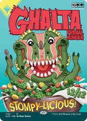 Ghalta, Primal Hunger (Borderless) [Secret Lair Drop Series] | Odin's Place
