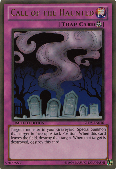Call of the Haunted [GLD5-EN046] Gold Rare | Odin's Place