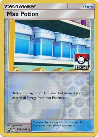 Max Potion (128a/145) (League Promo) [Sun & Moon: Guardians Rising] | Odin's Place