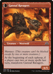 Gatstaf Arsonists // Gatstaf Ravagers [Shadows over Innistrad] | Odin's Place
