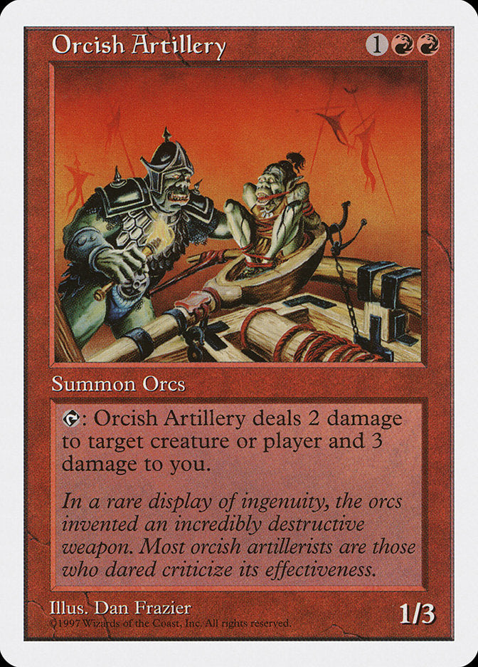 Orcish Artillery (253) [Fifth Edition] | Odin's Place