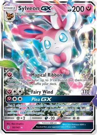 Sylveon GX (92/145) Guardians Rising | Odin's Place