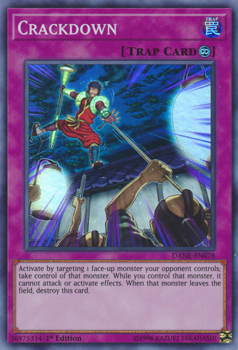 Crackdown [DANE-EN078] Super Rare | Odin's Place