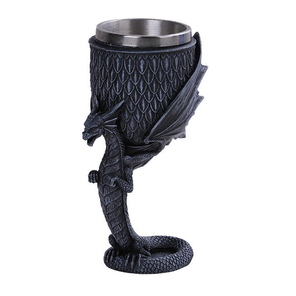 Pacific Trading Dragon Goblet Black | Odin's Place