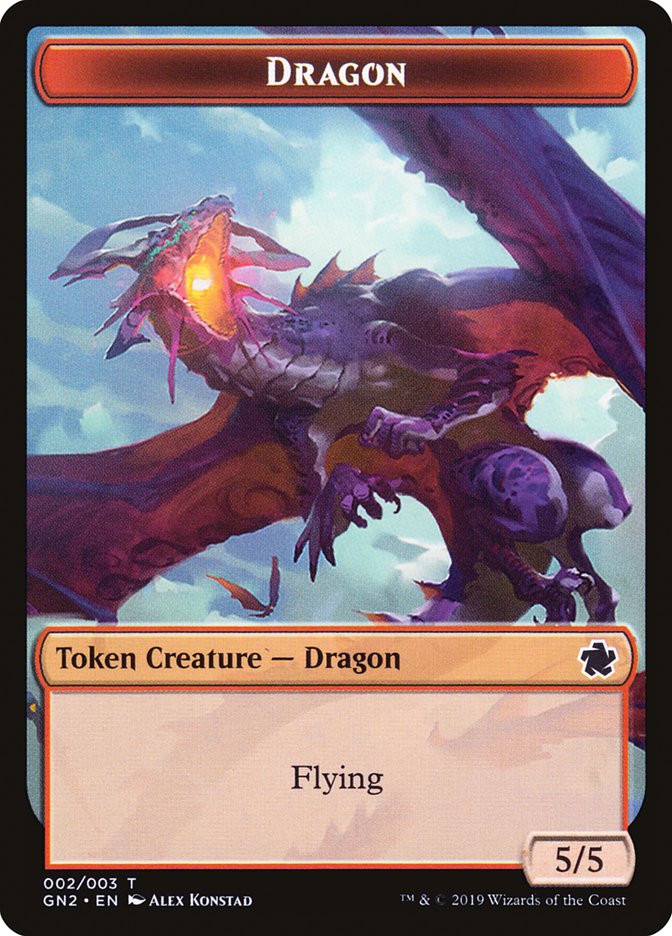 Dragon Token (002/003) [Game Night 2019 Tokens] | Odin's Place
