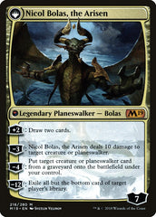 Nicol Bolas, the Ravager // Nicol Bolas, the Arisen [Core Set 2019 Prerelease Promos] | Odin's Place