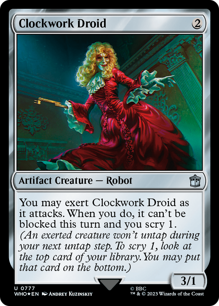Clockwork Droid (Surge Foil) [Doctor Who] | Odin's Place