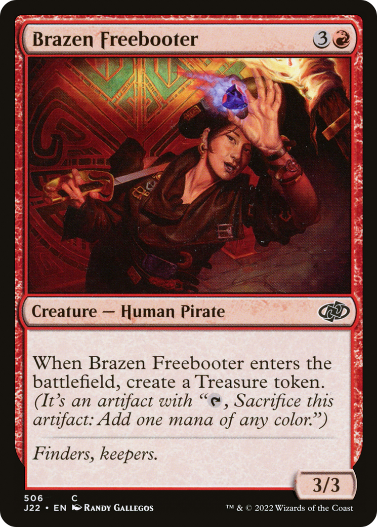 Brazen Freebooter [Jumpstart 2022] | Odin's Place