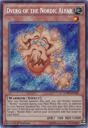 Dverg of the Nordic Alfar [LC5D-EN183] Secret Rare | Odin's Place