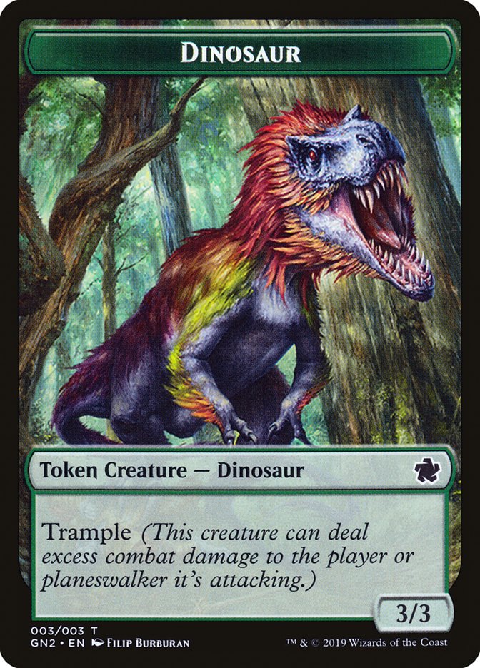 Dinosaur Token [Game Night 2019 Tokens] | Odin's Place