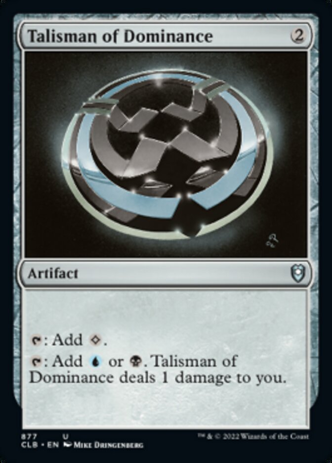 Talisman of Dominance [Commander Legends: Battle for Baldur's Gate] | Odin's Place