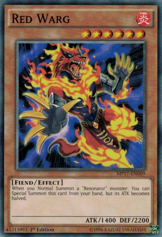 Red Warg [MP17-EN069] Common | Odin's Place