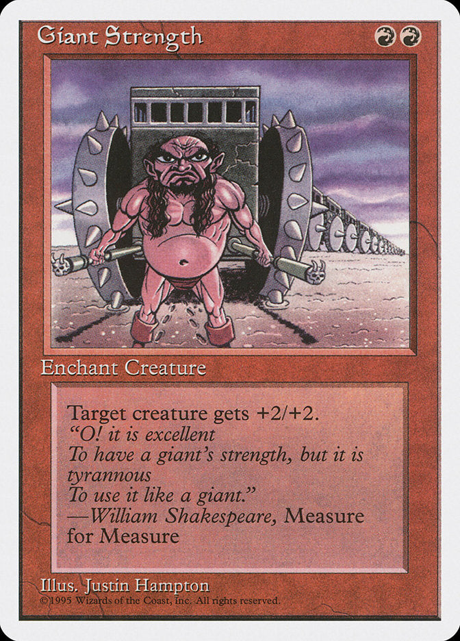 Giant Strength (196) [Fourth Edition] | Odin's Place