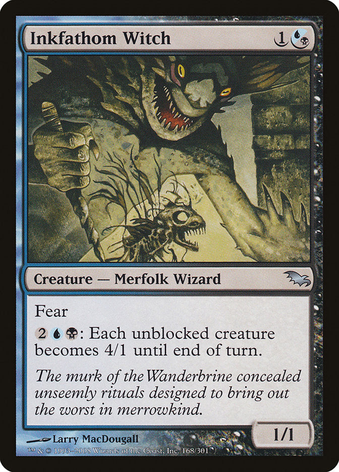 Inkfathom Witch (168) [Shadowmoor] | Odin's Place